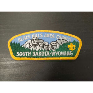Black Hills Area Council BSA Patch South Dakota Wyoming Mr. Rushmore Boy Scouts
